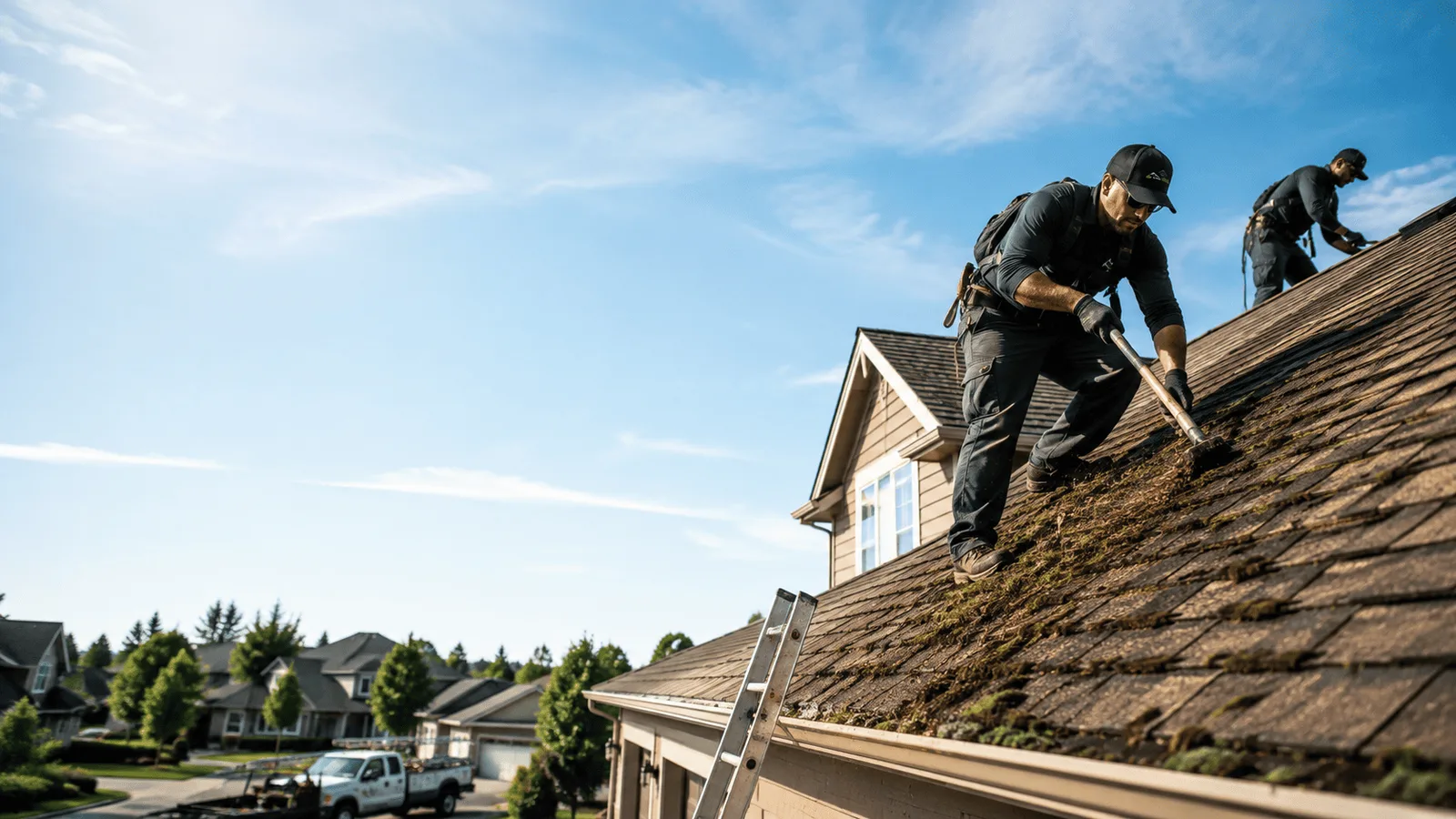 Roof Moss Removal in Stanton, CA near me